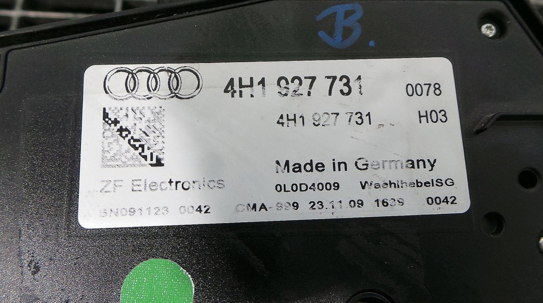 MANETA SCHIMBATOR VITEZE AUDI A8 A8 3.0 TDI - (2010 2013)