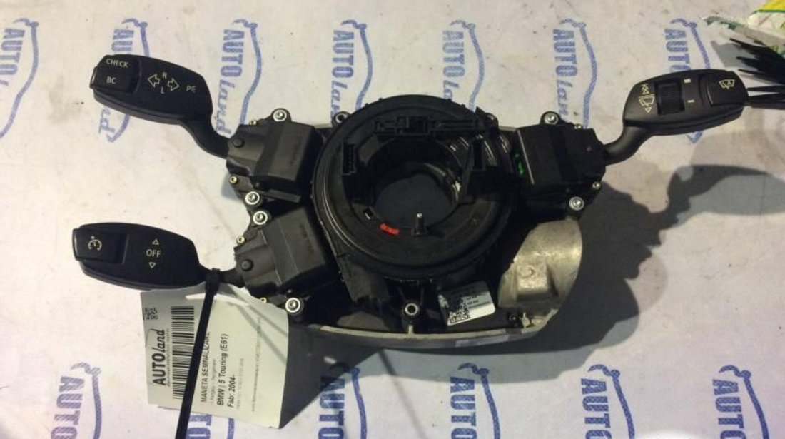 Maneta Semnalizare 6952961 + Panglica + Stergator BMW 5 Touring E61 2004