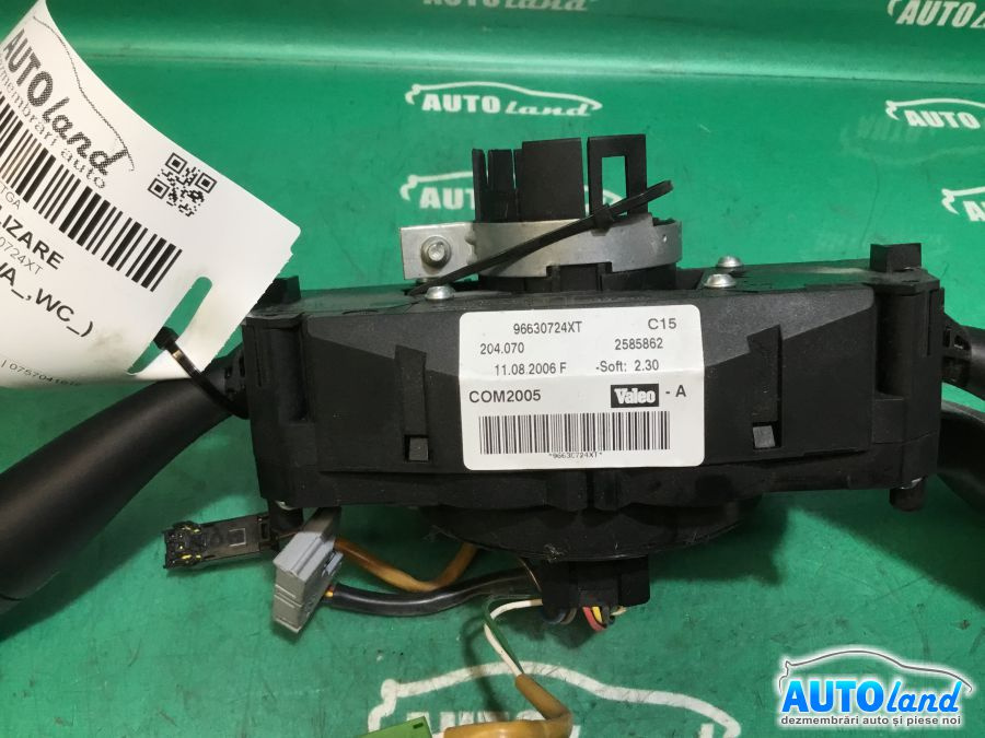 Maneta Semnalizare 96630724xt Com 2005 4 Mufe Valeo Peugeot 207 2006