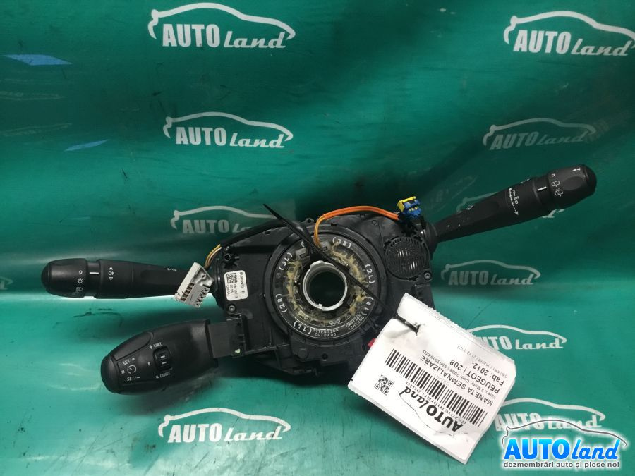 Maneta Semnalizare 98030394zd Valeo, 3 Mufe, Com 2008 Peugeot 208 2012