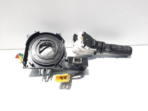 Maneta semnalizare cu bloc lumini si spirala volan, cod 255670001R , Renault Laguna 3, id:392472