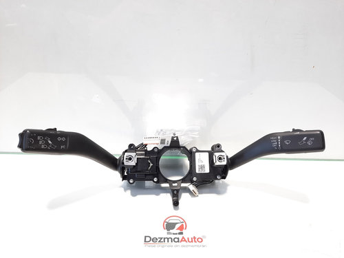 Maneta semnalizare cu tempomat, Skoda Superb II (3T4) [Fabr 2008-2015] 1K5953521AK, 1K5953502K (id:4...