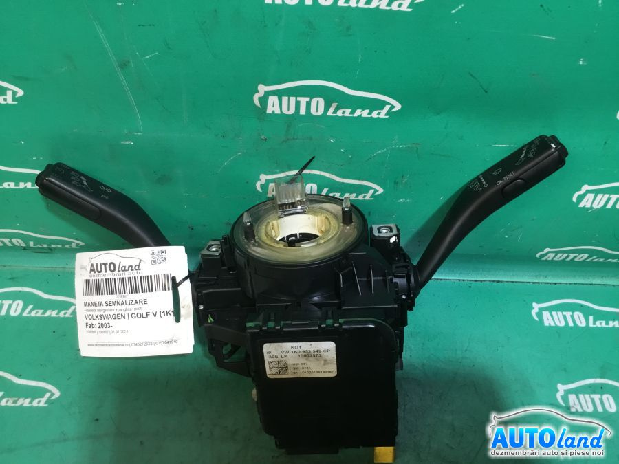 Maneta Semnalizare +maneta Stergator +panglica+pilot Volkswagen GOLF V 1K1 2003