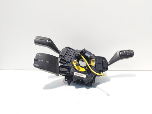 Maneta semnalizare, stergator cu spirala volan si maneta comenzi radio, cod 4M5T-14A66A-AB, Ford Foc...