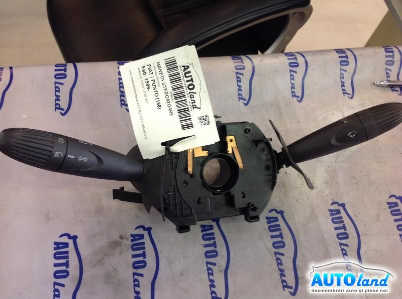 Maneta Stergator 735267951 + Maneta Semnal Fiat PUNTO 1999-2012