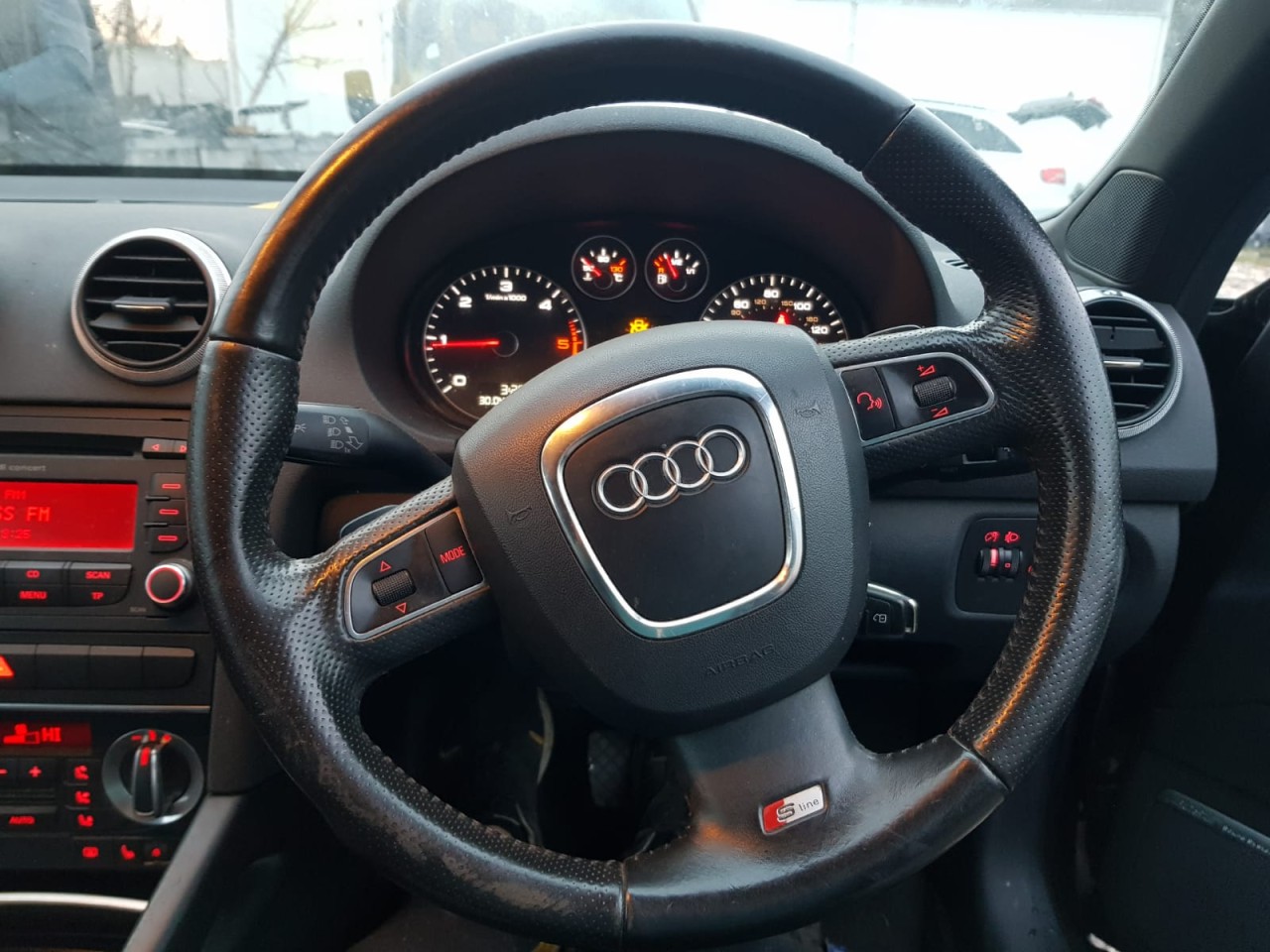 Maneta stergator Audi A3 8P7 Cabriolet