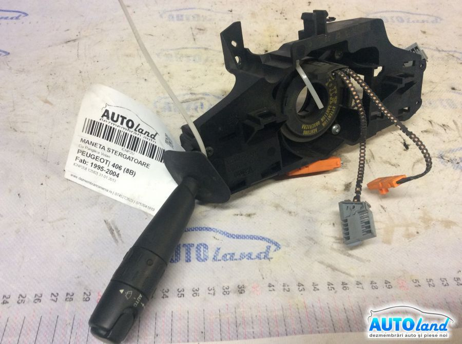 Maneta Stergator Cu Panglica Volan Peugeot 406 8B 1995-2004