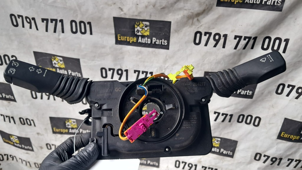 Manete cu spira Opel ASTRA H 1.4 benzina 66KW /90 CP cod motor Z14XEP ,an 2007 cod 13250221