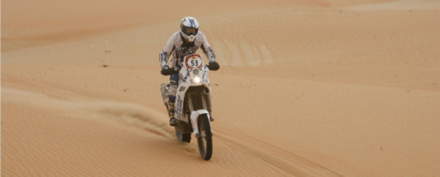 Mani Gyenes, pe podium la  Abu Dhabi Desert Challenge