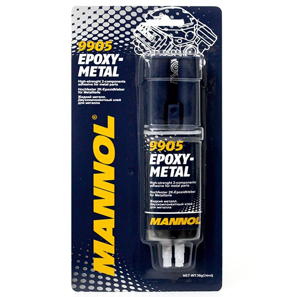 Mannol Epoxy-Metal Adeziv Pentru Componente Din Metal 30G 9905