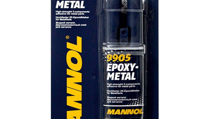 Mannol Epoxy-Metal Adeziv Pentru Componente Din Metal 30G 9905