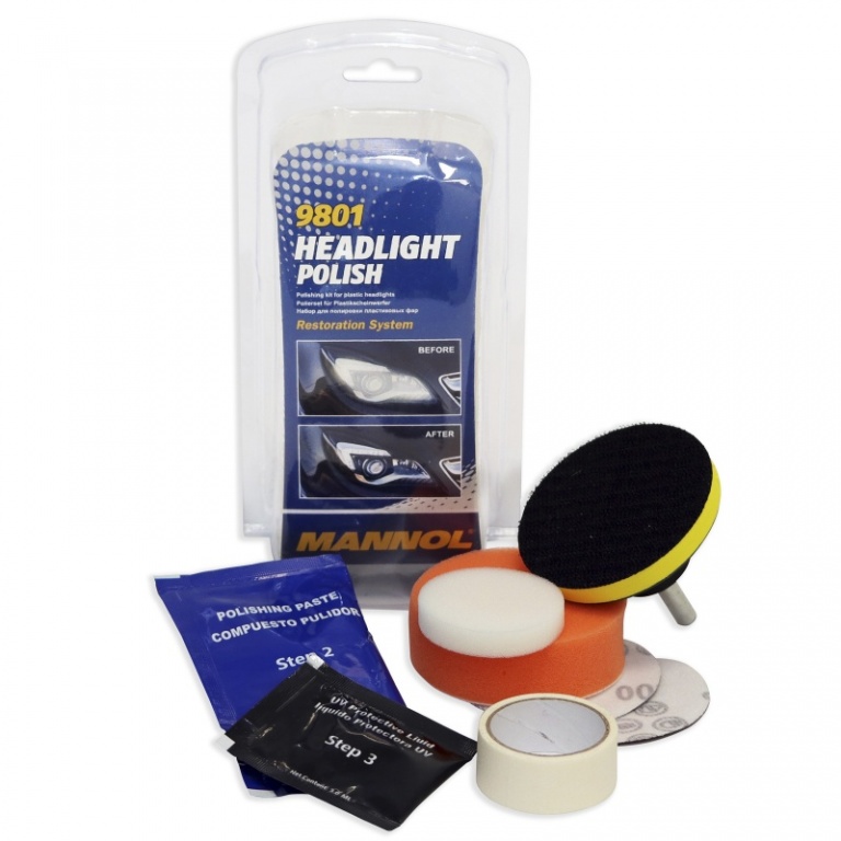 Mannol Kit Restaurare Faruri 9801