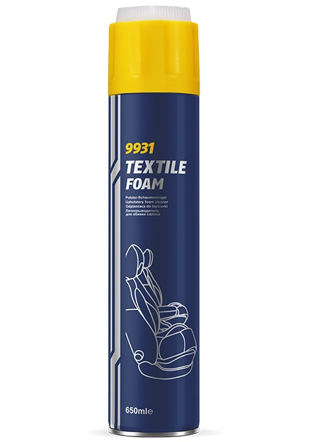 Mannol Spray Curatat Tapiterie Cu Perie 650ML 9931