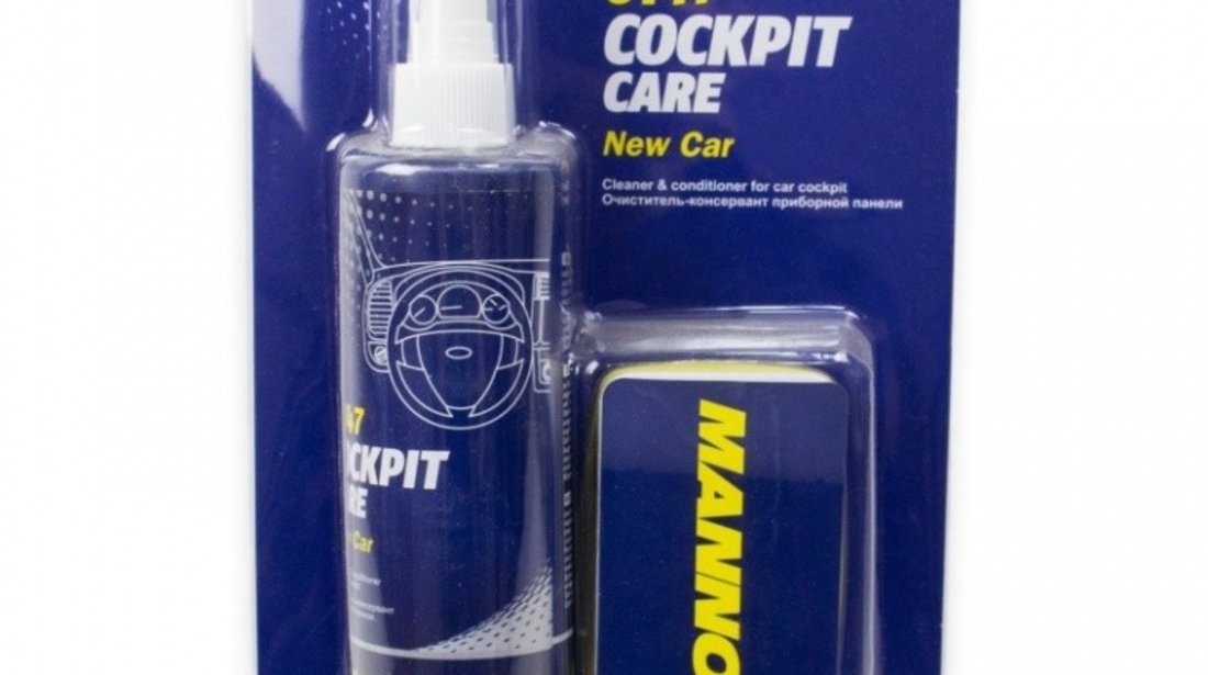 Mannol Spray Silicon New Car + Burete 250ML 6147