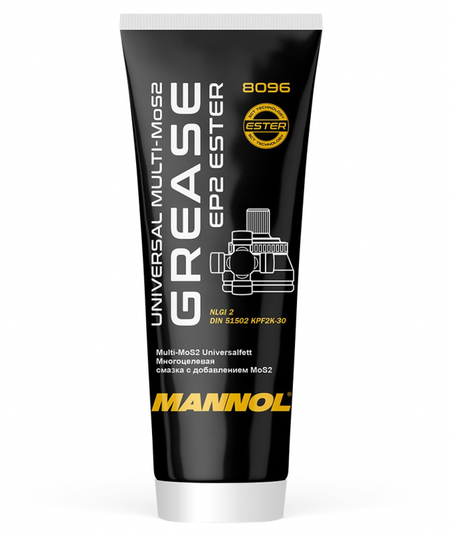 Mannol Vaselina EP-2 Multi-MoS2 Ester 8096 230G MN8096