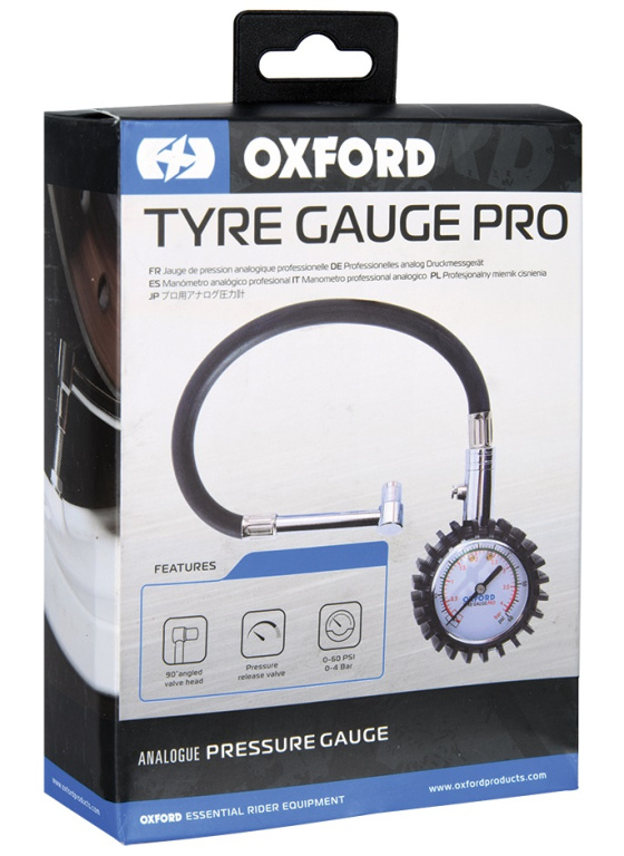 Manometru Presiune Roti Moto Oxford OX750