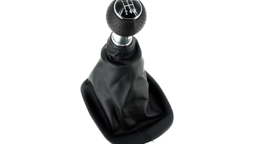 Manson schimbator si maneta VW Passat B5 cu 5 viteze Negru cu Crom
