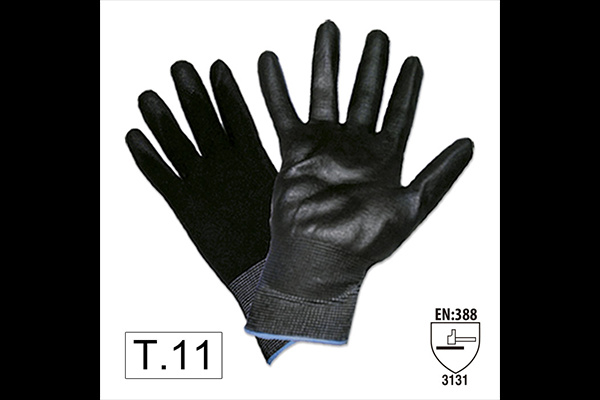 MANUSI DE LUCRU CU PALMA INTARITA DE POLIURETAN T.11 JBM 51638N JBM