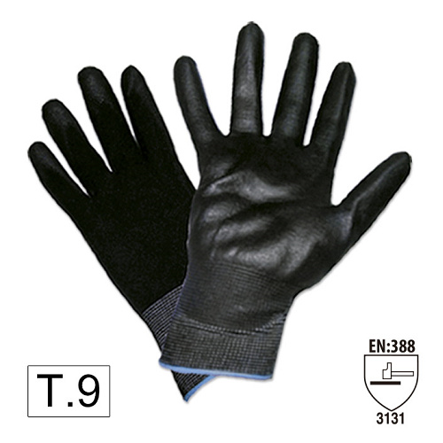 MANUSI DE LUCRU CU PALMA INTARITA DE POLIURETAN T.9 JBM 51642N JBM