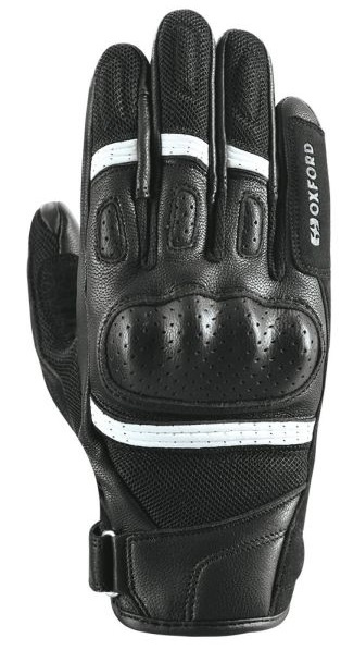 Manusi Moto Alb / Negru Marimea 3XL Oxford GM1935013XL-OX