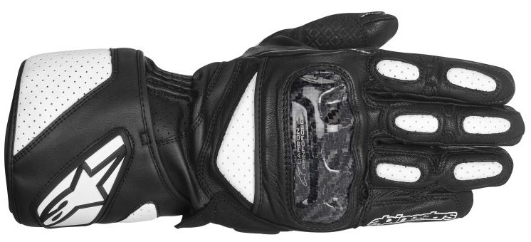 Manusi Moto Barbati Alpinestar SP-2 Negru / Alb Marimea 2XL 355821412XL