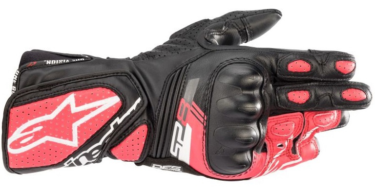 Manusi Moto Dama Alpinestar Stella SP-8 V3 Negru / Alb / Roz Marimea XS 35183211832XS
