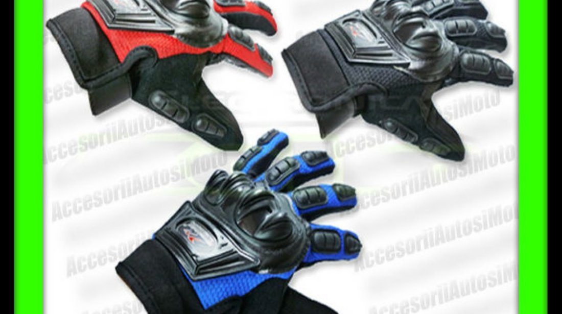 MANUSI MOTO MADBIKE 10 cu Protectii Ventilate Hard 3 Culori Manusi Cross Enduro Bicicleta