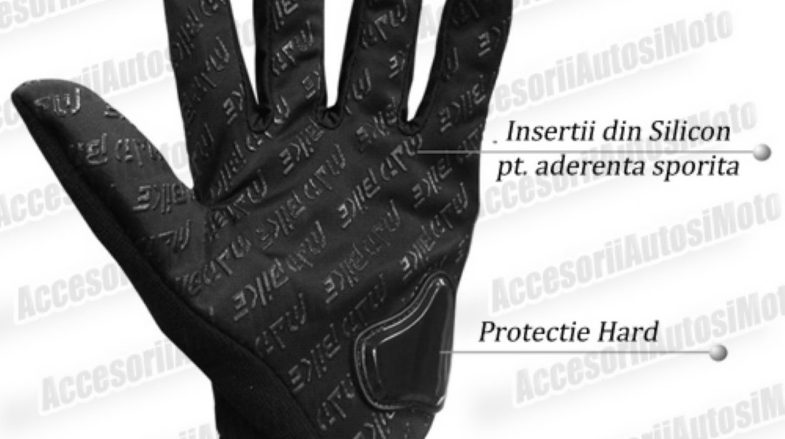 MANUSI MOTO MADBIKE cu Protectii Ventilate Hard Marimi M L XL Culori ALBASTRU