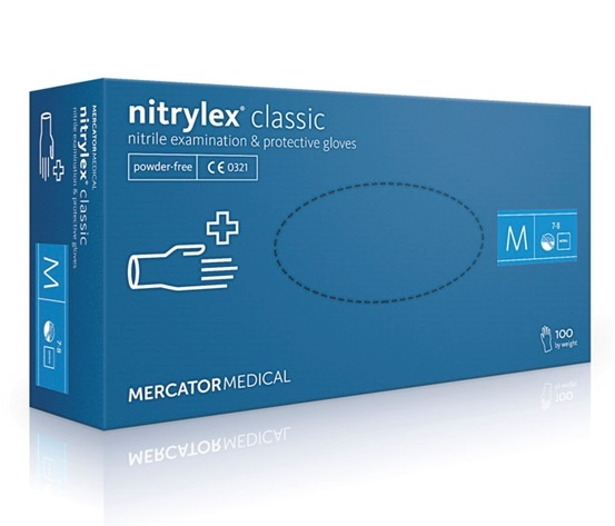 Manusi Nitrylex Albastru XL Set 100 Buc AD-00-0010