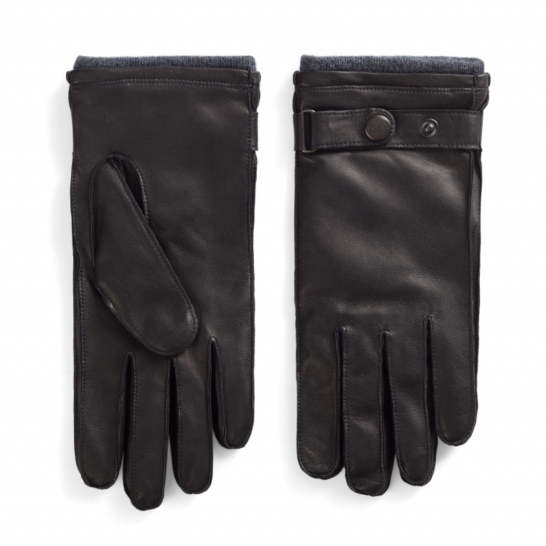 Manusi Piele Oe Volvo Negru Marimea S/M 30673521