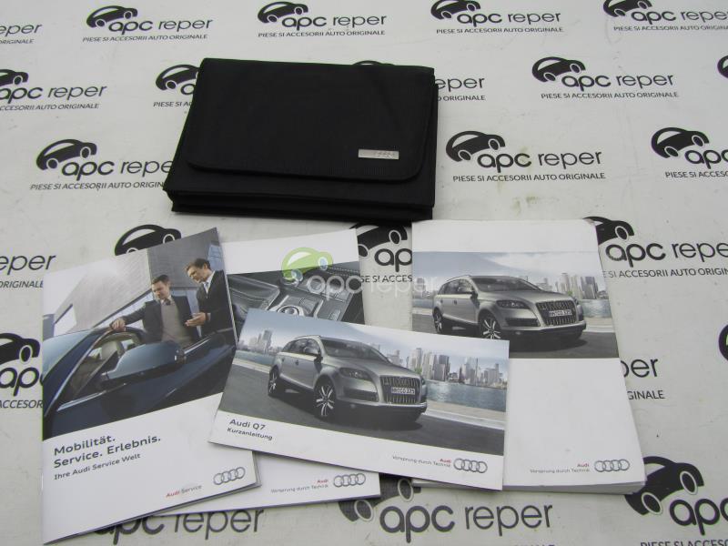 Mapa acte / Carti in limba Germana Audi Q7 4L Facelift