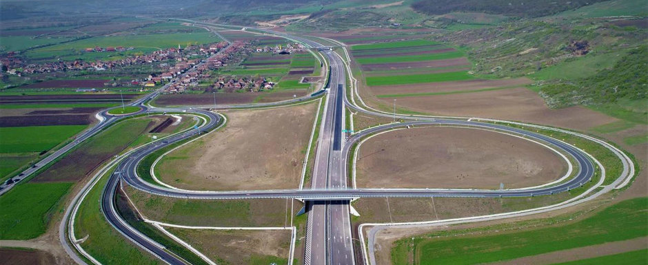 Mare realizare! Dupa 4 ani de asteptare, autoritatile au dat in folosinta nici 30 de kilometri din autostrada Sebes-Turda