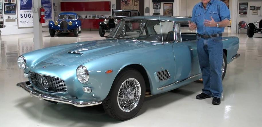 Maserati 3500 GTi din 1962 este cea mai noua masina din garajul lui Jay Leno