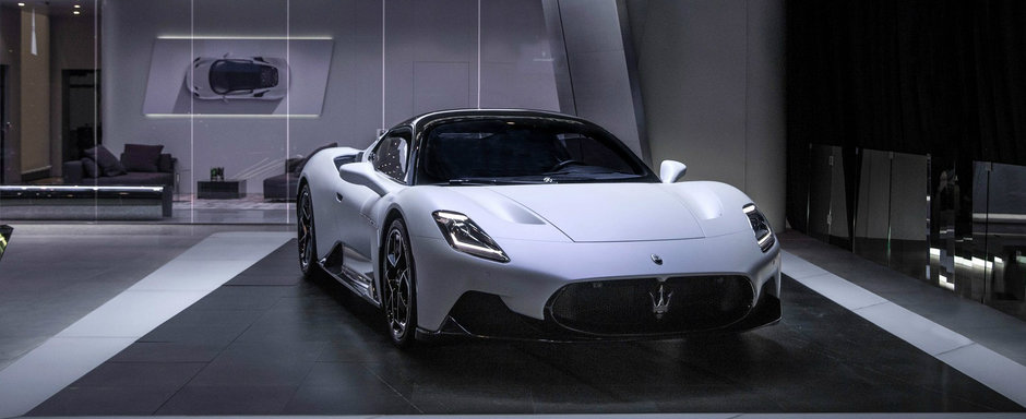 Maserati cauta sa-i cucereasca pe chinezi cu noua creatie. POZE REALE cu MC20