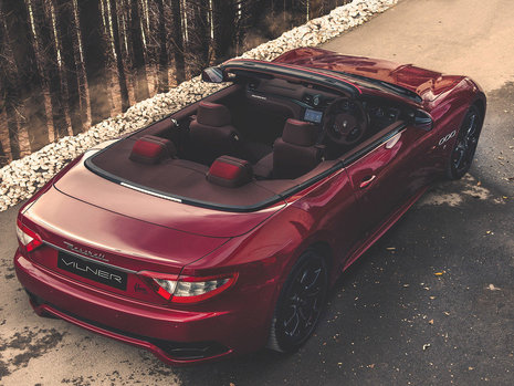 Maserati GranCabrio cu interior Vilner