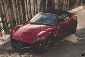 Maserati GranCabrio cu interior Vilner