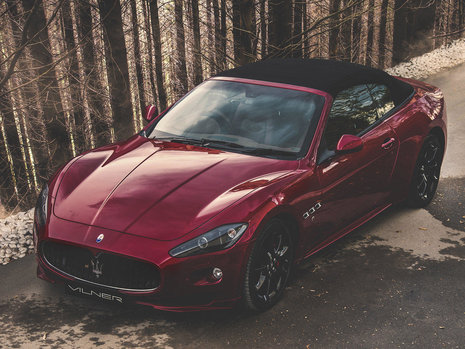 Maserati GranCabrio cu interior Vilner