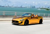 Maserati GranCabrio MC in auriu cromat