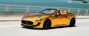Maserati GranCabrio MC finisat in auriu cromat: Extravaganta sau prost gust?