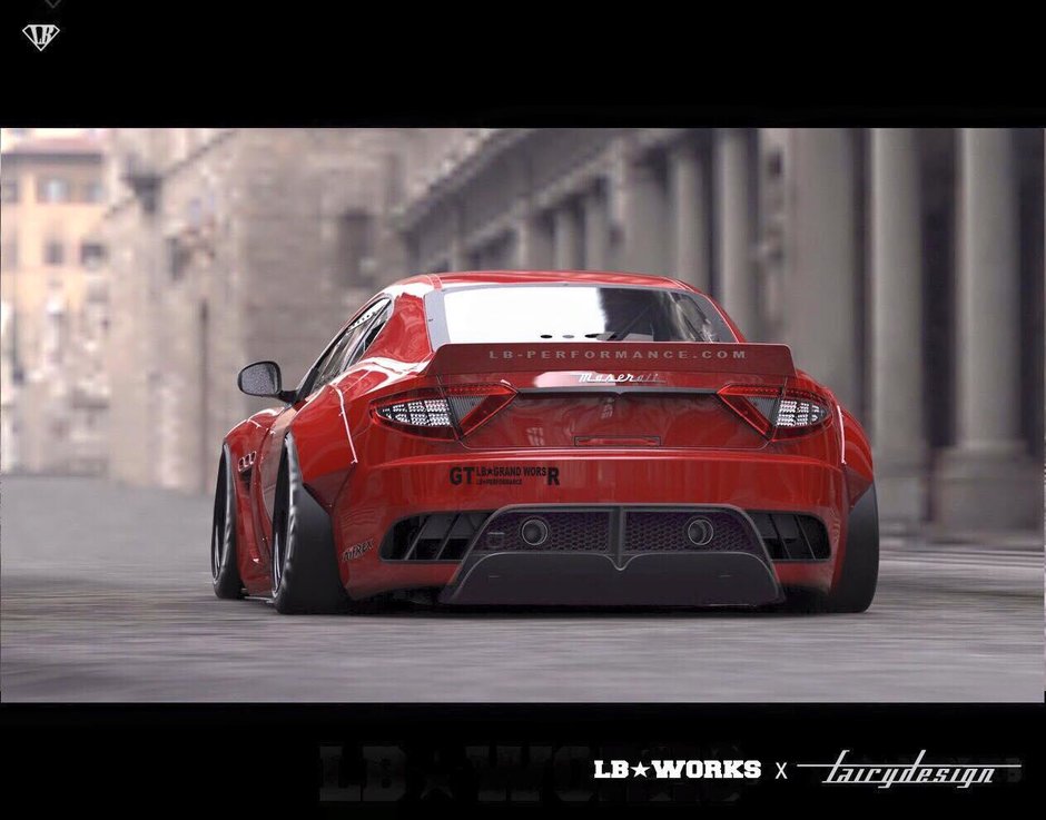 Maserati GranTurismo de la Liberty Walk