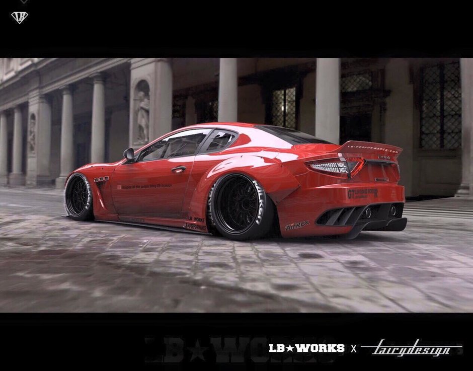 Maserati GranTurismo de la Liberty Walk