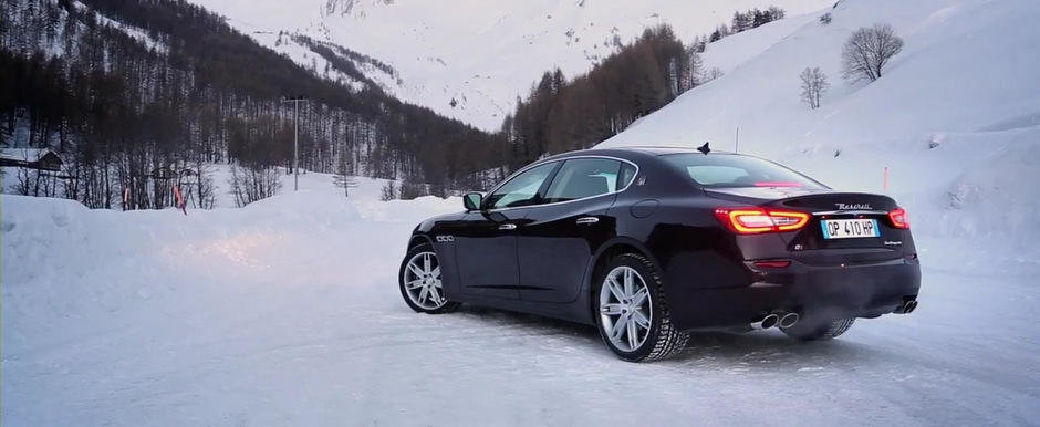 Maserati prezinta in actiune si detaliu noul Quattroporte S Q4