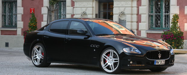 Maserati Quattroporte tunat de Novitec - Un bad boy la costum