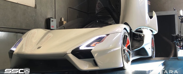 Masina care isi propune sa atinga 482 km/h a ajuns pe DYNO. Cum suna SSC Tuatara