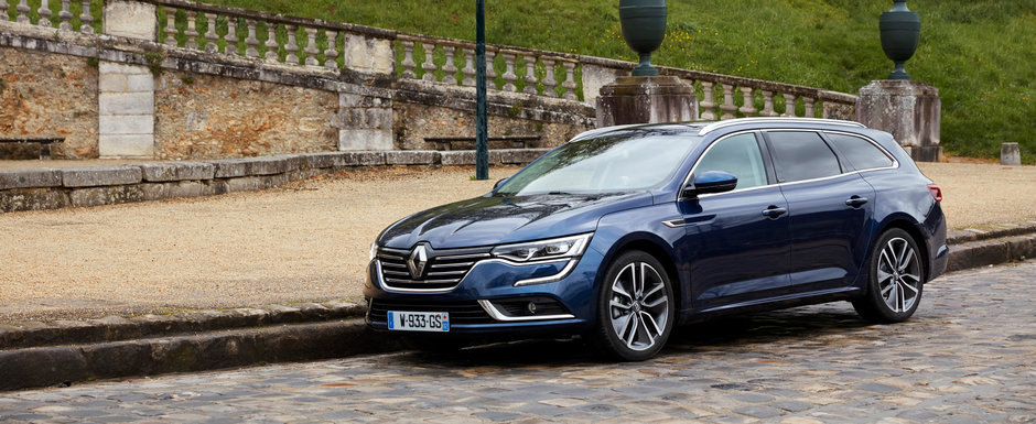 Masina cu care francezii vor sa puna capat dominatiei VW. Uite cum arata noul Renault Talisman Estate