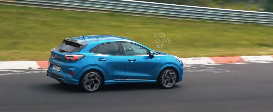 Masina de 200 CP construita in Romania a fost surprinsa pe Nurburgring complet necamuflata. VIDEO