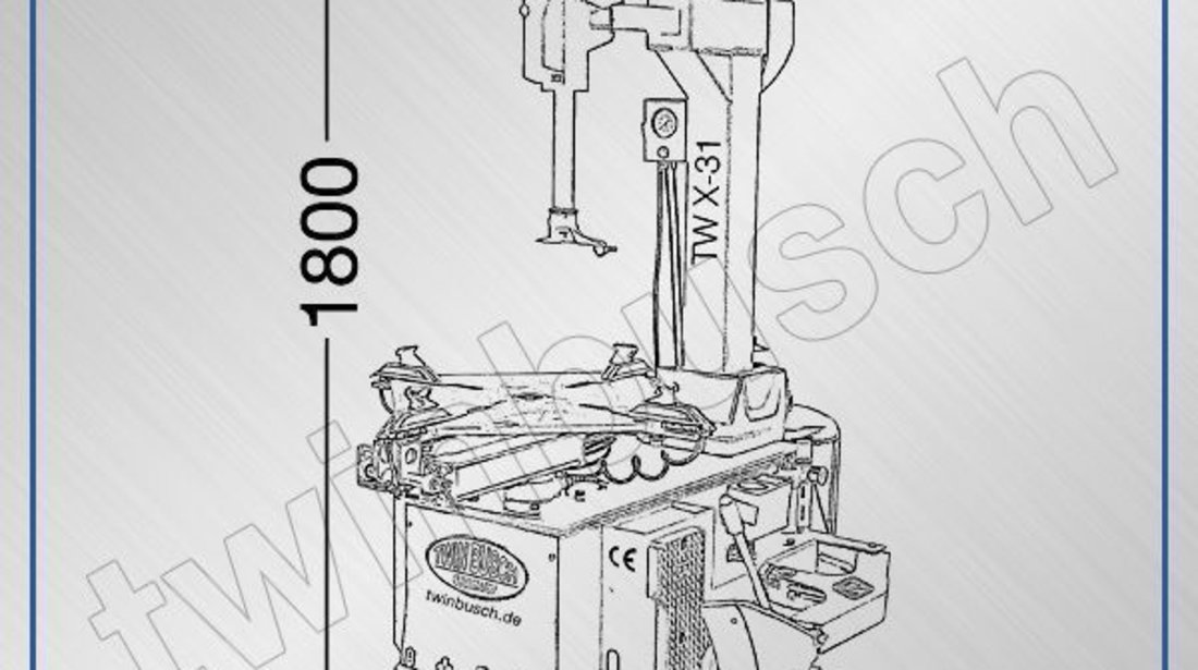 Masina de jantat cu coloana rabatila si compresor - SEMI AUTOMAT