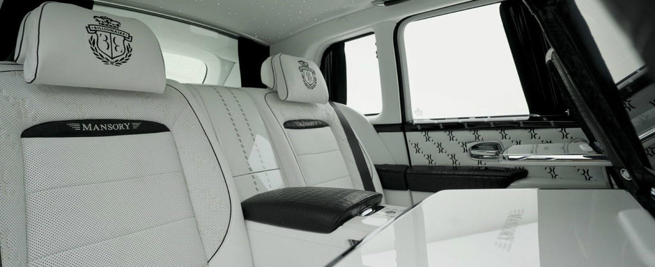 Masina in care te poti urca numai cu haine noi. Costa 785.000 de euro si este tunata de Mansory Masina in care te poti urca numai cu haine noi. Costa 785.000 de euro si este tunata de Mansory