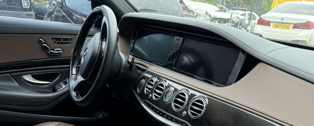 Masini de lux confiscate de statul roman, scoase la vanzare pentru preturi de nimic. Un Mercedes S-Class din 2014 este oferit acum la pret de Dacia Duster