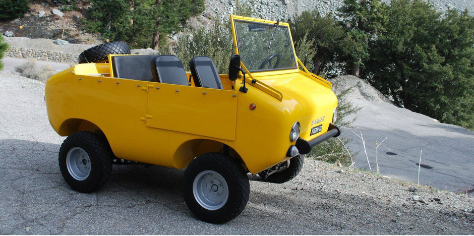 Masinuta asta galbena este un Fiat 500 de off-road pe steroizi si este de vanzare! Masinuta asta galbena este un Fiat 500 de off-road pe steroizi si este de vanzare!
